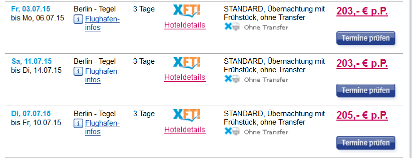 Screenshot 5vorFlug Angebot Städtereise Wien 4 Sterne Hotel Prinz Eugen Reiseschnäppchen am 21.3.15
