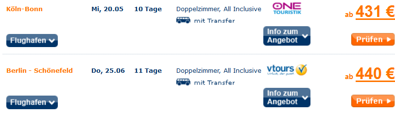 Screenshot Travelscout 24 Angebot Ägypten Magic Beach Hurghada 03.03.2015