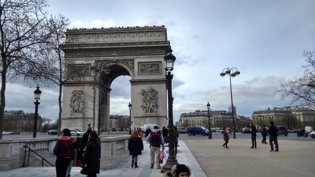 Triumphbogen in Paris