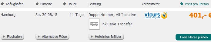 Screenshot Angebot Tropo.de 11 Tage All-Inclusive Urlaub auf Teneriffa, Spanien. 4 Sterne Gran Hotel, Flughfentransfer, Hin- und Rückflug um 401€ pro Person. 20.5.15 Screenshot Angebot Tropo.de 11 Tage All-Inclusive Urlaub auf Teneriffa, Spanien. 4 Sterne Gran Hotel, Flughfentransfer, Hin- und Rückflug um 401€ pro Person. 20.5.15