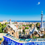 Park Guell, aufgenommen bei einem Urlaub in Barcelona