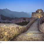 Bild der Chinesischen Mauer, aufgenommen bei einem Urlaub in China