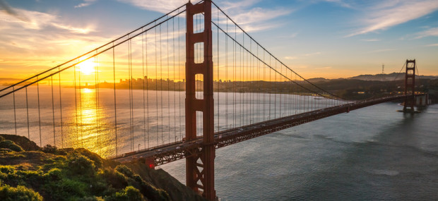 Urlaub in San Francisco, Golden Gate Bridge