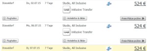 Screenshot Weg.de Angebot All-Inclusive Urlaub in Ajman, 4 Sterne Hotel, Transfer und Flüge um nur 524€ pro Person im Doppelzimmer 25.5.15