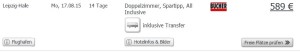 Screenshot Weg.de Angebot Zwei Wochen All-Inclusive Urlaub in Djerba