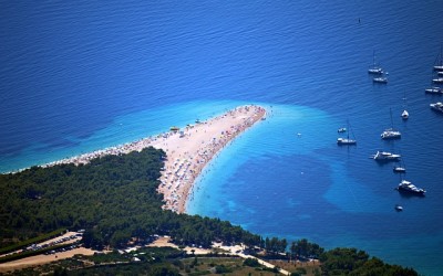 Segelschiffe vor der Küste Kroatiens